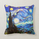 Recherche de peinture van gogh coussins Paysage