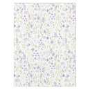 Recherche de fleurs table linges Violet