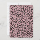 Recherche de empreinte de léopard noir invitations Chic