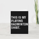 Recherche de chemise de pla Badminton