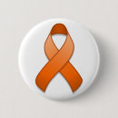 Recherche de ruban orange badges Cancer du rein