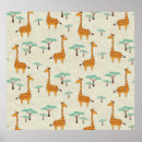 Recherche de vintage giraffe posters Africain