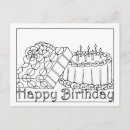 Recherche de dessin de couleur anniversaire cartes Fête