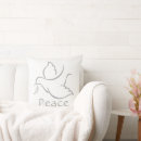 Recherche de paix sur terre coussins Élégant