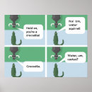Recherche de crocs posters Crocodile