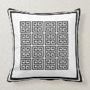 Recherche de maison grecque coussins Blanc