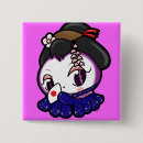 Recherche de geisha badges Mignon