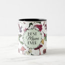 Recherche de fleurs décoratives tasses Mère