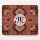 Recherche de initiales décoratives tapis souris Textiles