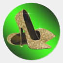 Recherche de vert de chaussure autocollants Pour tous
