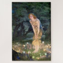 Recherche de lutins puzzles Aquarelle