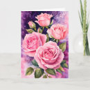 Recherche de arrière plan violet vœux cartes Rose