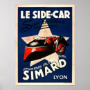 Recherche de motos vintages posters Français