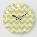 Recherche de zigzag jaune horloges Chevron
