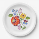 Recherche de hongrois assiettes Fleurs