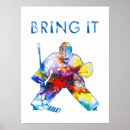 Recherche de hockey goalie posters Hockey sur glace