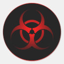 Recherche de radioactive symbol autocollants Science