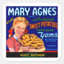 Recherche de patate douce autocollants Patates douces