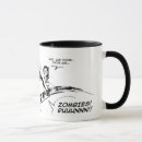 Recherche de zombis dans mon tasses Humour