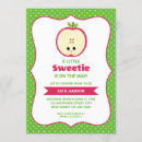 Recherche de apple baby shower invitations Moderne