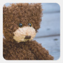 Recherche de réaliste autocollants Brun
