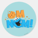 Recherche de cookie monster autocollants Biscuit rue sésame