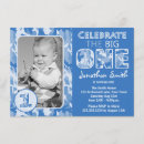 Recherche de camo bleu invitations Garçon