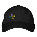 Recherche de fleur de lis casquettes Mardi gras