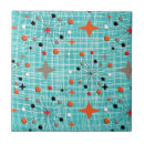 Recherche de les années 1950 carreaux Orange