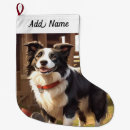 Recherche de border collie chaussette de noël Chiens
