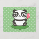 Recherche de panda drôle cartes postales Animal