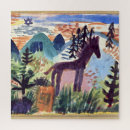 Recherche de peintures de cheval puzzles Coloré