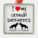 Recherche de chien de berger allemand ornements Amour