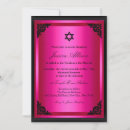 Recherche de rose noir bar bat mitzvah invitations Jolie