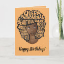 Recherche de afro américain vœux cartes Pour elle