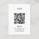 Recherche de businesscards initiaux invitations Code rsvp qr