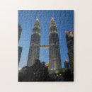 Recherche de la tour jumelle puzzles Gratte ciel