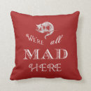 Recherche de cheshire coussins Chat de cheshire