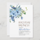 Recherche de blue flowers bridal shower invitations Bleu