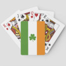 Recherche de trèfle vert jeux de cartes Bonne chance