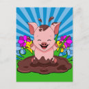 Recherche de cochons cartes postales Animal