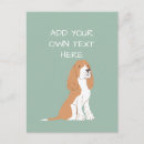 Recherche de chien cartes postales Nom