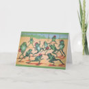 Recherche de grenouille vintage vœux cartes Crapauds