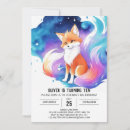 Recherche de renard rouge invitations Aquarelle