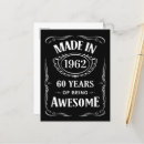 Recherche de 1962 anniversaire cartes Né en 1962