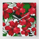 Recherche de hawaiian horloges Floral