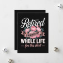 Recherche de retraite toutes vœux cartes Fête de retraite