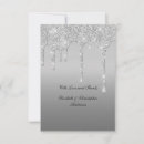 Recherche de goutes vœux cartes Argent