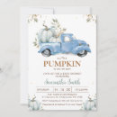 Recherche de citrouille baby shower invitations Moderne