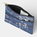 Recherche de peinture abstraite cosmétiques pochettes Bleu